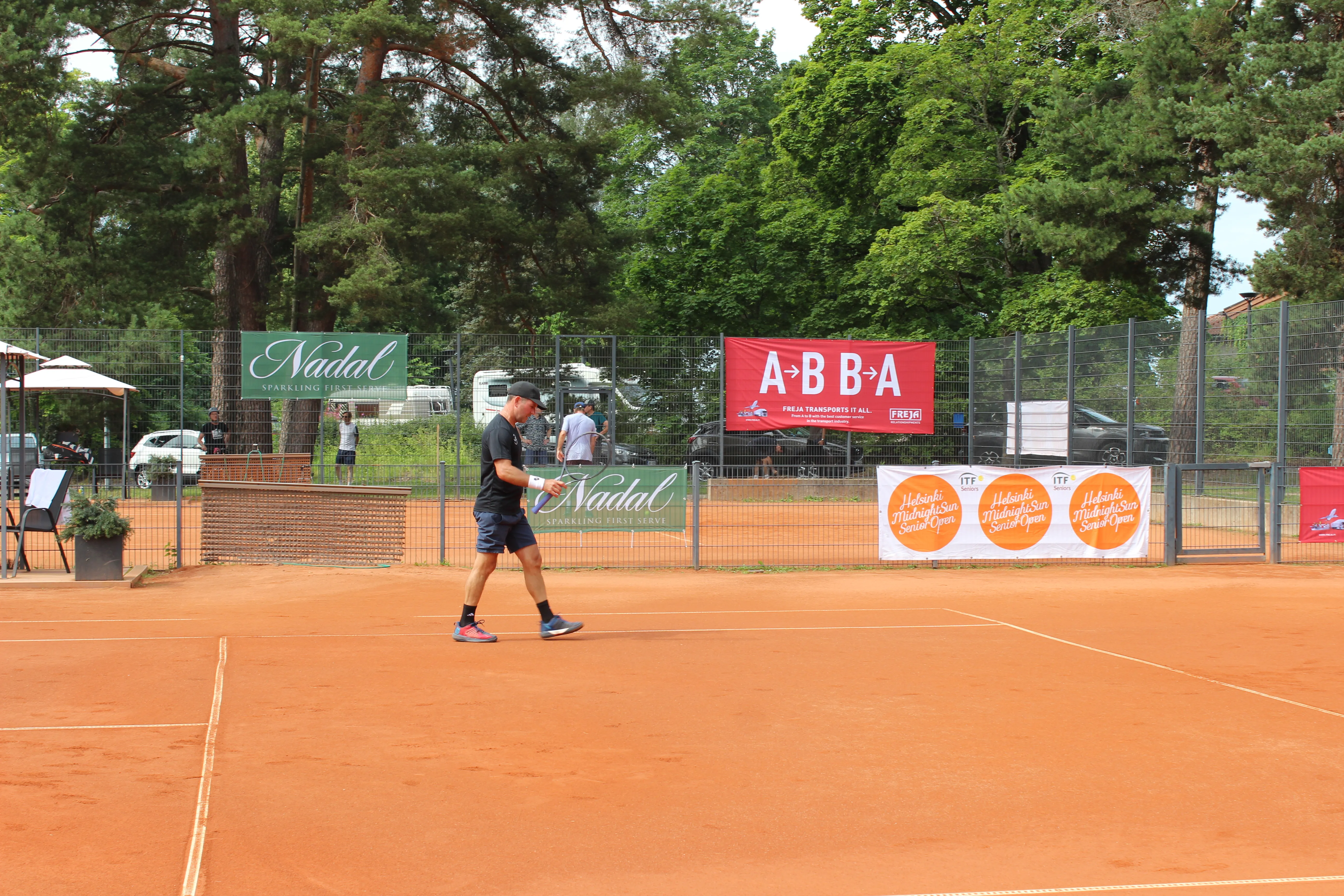 Tenniskenttä Helsingissä