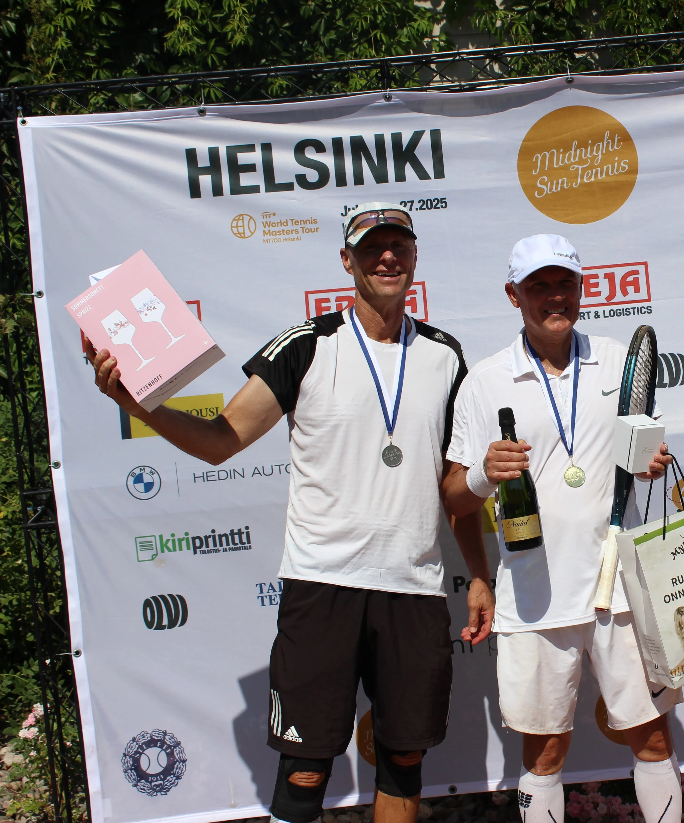 Helsinki turnaus pelaajia